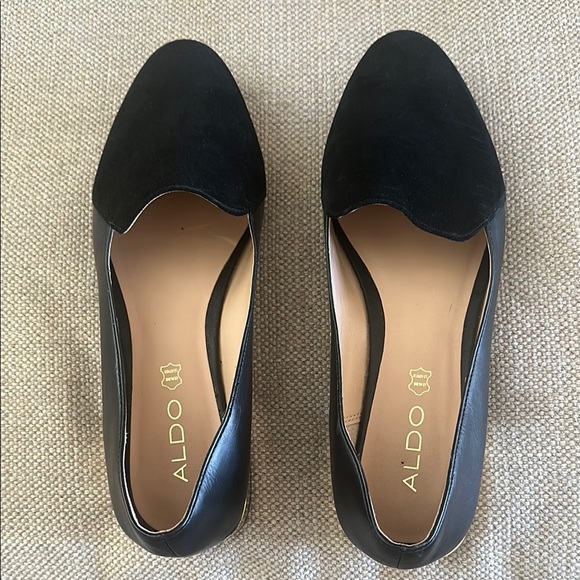 Aldo Women's Black Loafers - Picture 1 of 7